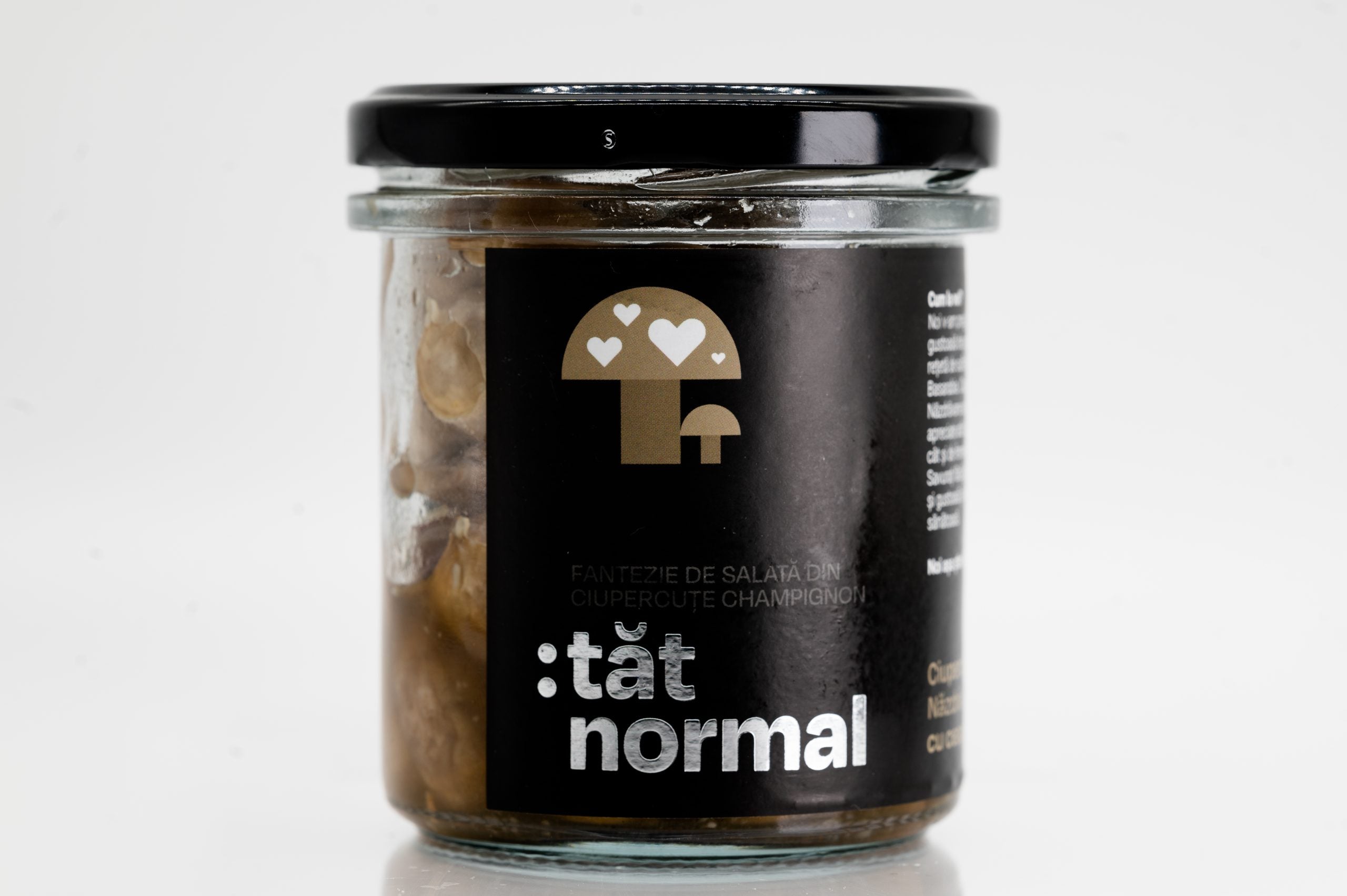 Fantezie de Salată din Ciupercuțe Champignon, Rețetă Tradițională cu Usturoi și Chilli, Gust Aromat și Savuros 200g